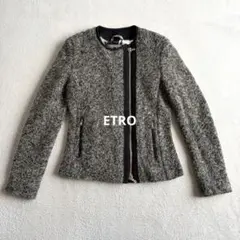 2026年最新】Etro 季節感：秋 ノーカラージャケットの人気アイテム