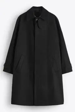 2026年最新】ZARA カラー：ブラック系 ステンカラーコートの人気
