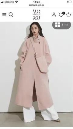 2026年最新】andrea&co コートの人気アイテム - メルカリ