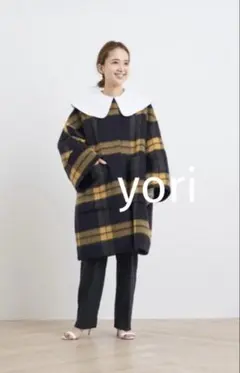 2026年最新】yori シャギーチェックコートの人気アイテム - メルカリ