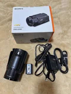 2026年最新】sony 4k ビデオカメラ fdr－ax40の人気アイテム - メルカリ