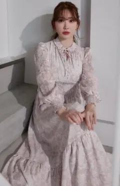 2026年最新】winter floral long-sleeve dressの人気アイテム - メルカリ