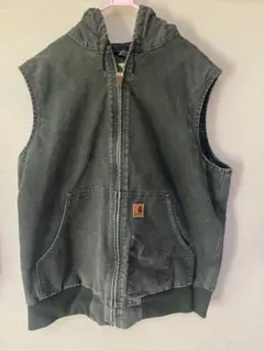 2026年最新】carhartt ベスト グリーンの人気アイテム - メルカリ