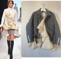 2026年最新】sacai レザージャケット・ライダースの人気アイテム