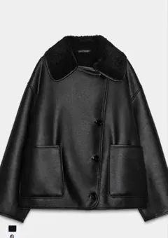 2026年最新】フェイクシープスキンジャケット zaraの人気アイテム