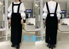 2026年最新】ENFOLD カラー：ブラック系 サロペット・オーバーオール