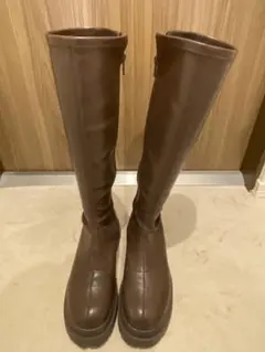 2026年最新】heather ロングブーツ ブラウンの人気アイテム - メルカリ