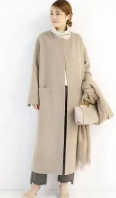 2026年最新】victorianリバーロングノーカラーコートの人気アイテム