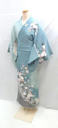 2026年最新】付け下げ訪問着 水色の人気アイテム - メルカリ