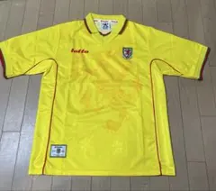 Lotto サッカーシャツ 赤白 チェッカー 10 クロアチア代表 ボバン 美品