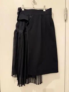 2026年最新】sacai カラー：ブラック系 プリーツスカートの人気