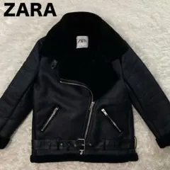 2026年最新】zara ザラ b3 フェイクムートン ボア ジャケットの人気
