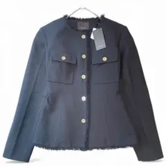 2026年最新】anuans ツイードノーカラージャケットの人気アイテム