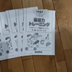 2026年最新】サピックス 基礎力トレーニング 6年の人気アイテム - メルカリ