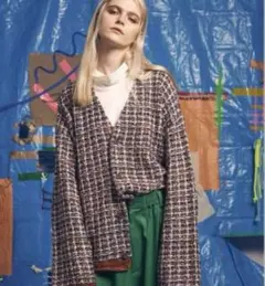 2026年最新】MAISON SPECIAL TWEEDYプライムオーバーVネックニット