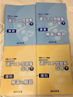 2026年最新】週テスト問題集 5年 2024の人気アイテム - メルカリ