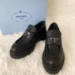 2026年最新】プラダ ローファー チョコレートの人気アイテム - メルカリ