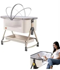 2026年最新】hzdmjベビーベッド ベージュの人気アイテム - メルカリ