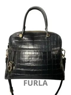 2026年最新】furla クロコ ハンドバッグの人気アイテム - メルカリ