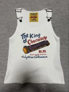 HYSTERICGLAMOUR×RAMONESヒステリックグラマータンクトップ白 - メルカリ