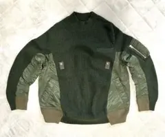 2026年最新】sacai ニット ma-1の人気アイテム - メルカリ