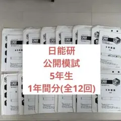 2026年最新】日能研 模試 5年生の人気アイテム - メルカリ