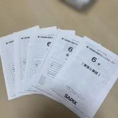 2026年最新】サピックス 6年 テストの人気アイテム - メルカリ