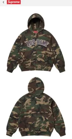 2026年最新】supreme ジップパーカー 迷彩の人気アイテム - メルカリ