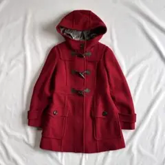 2026年最新】BURBERRY BLUE LABEL カラー：レッド系 ダッフルコートの