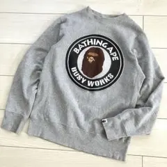 2026年最新】A BATHING APE カラー：グレイ系 トレーナー・スウェット