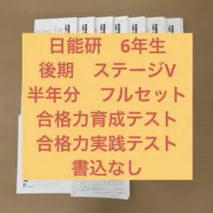 2026年最新】日能研 テスト 6年の人気アイテム - メルカリ