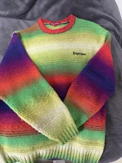 2026年最新】gradient stripe sweaterの人気アイテム - メルカリ