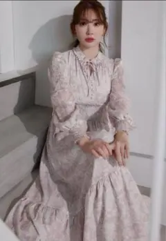 2026年最新】winter floral long-sleeve dressの人気アイテム - メルカリ