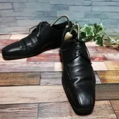 サルバトーレ フェラガモ 黒 モンクストラップ 25cm 除菌・消臭済み