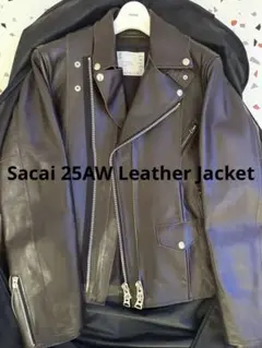 2026年最新】sacai 25ss レザージャケットの人気アイテム - メルカリ