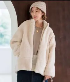 2026年最新】23区ボアブルゾンの人気アイテム - メルカリ