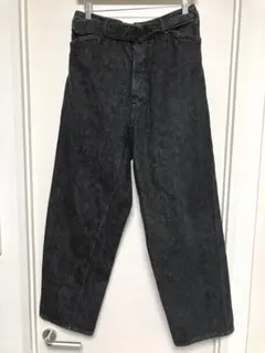 2026年最新】COMOLI ベルテッドデニム ブラックエクリュの人気アイテム