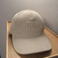 2026年最新】miumiu キャップ コーデュロイの人気アイテム - メルカリ
