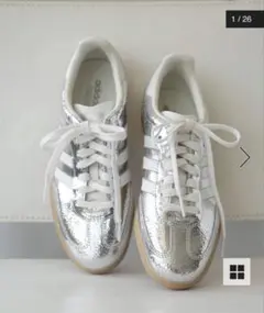 2026年最新】adidas SAMBA OG w シルバーの人気アイテム - メルカリ