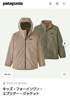 2026年最新】パタゴニアキッズ キッズ・フォーインワン・エブリデー