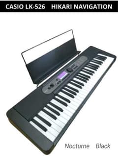 CASIO LK-526 ノクターンブラック 希少光ナビゲーションキーボード
