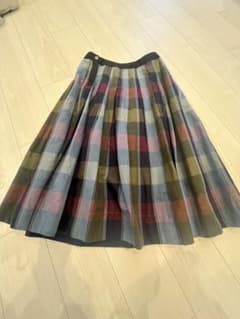 マーガレットハウエルラージチェックスカート