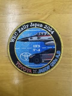 WRC Rally Japan 2024 刺繍パッチ