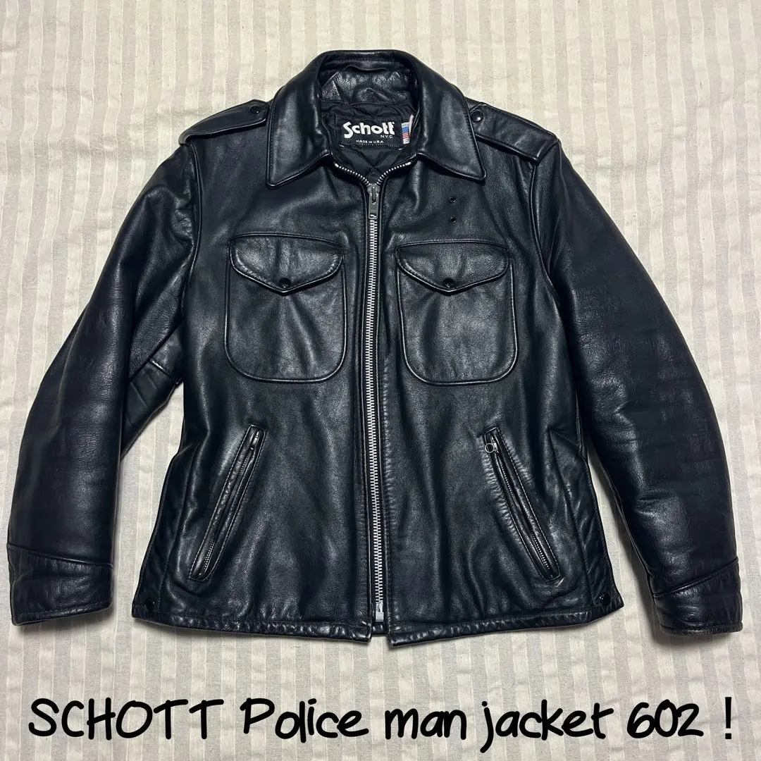 2026年最新】schott ポリスマンジャケットの人気アイテム - メルカリ