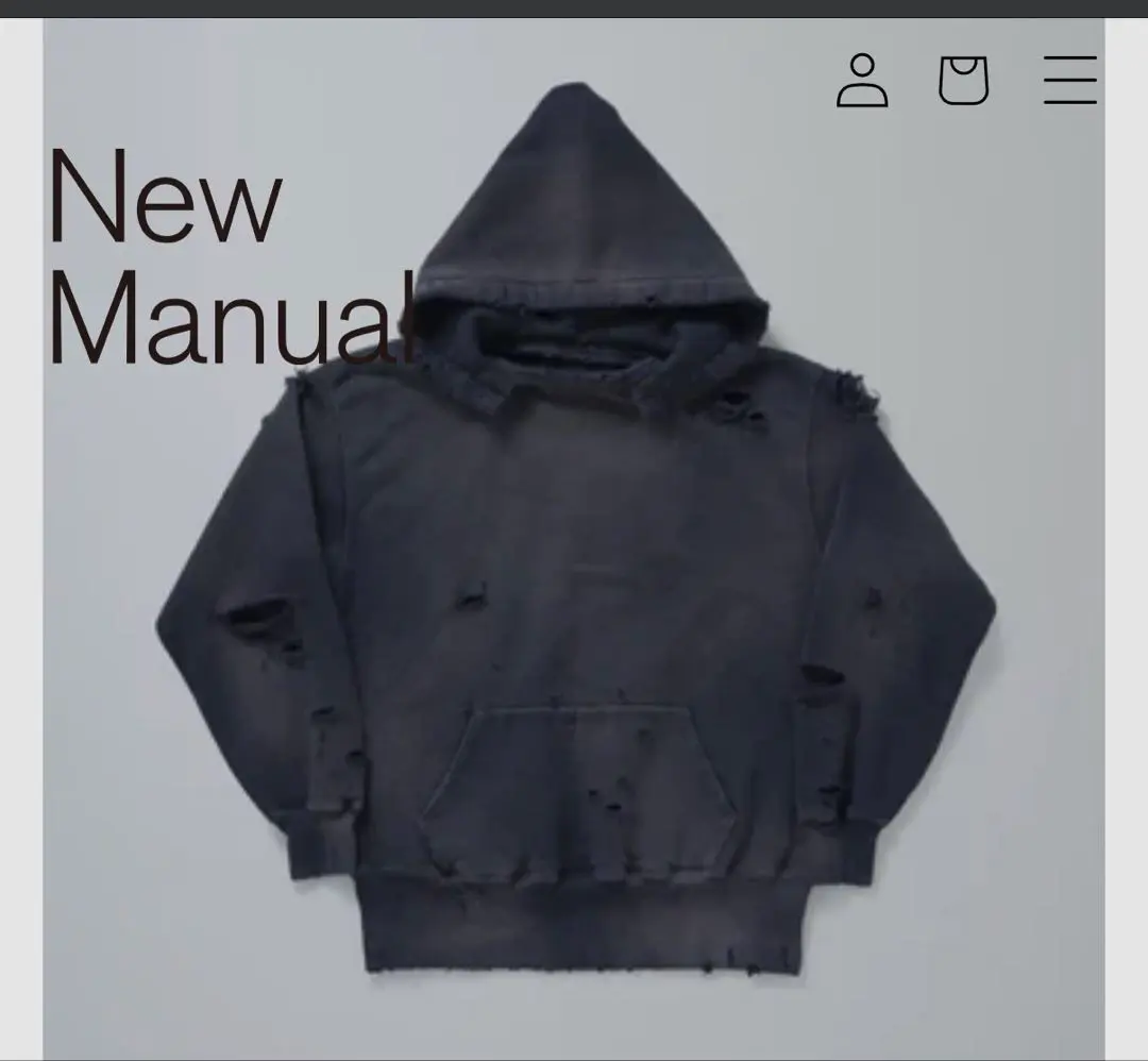 2026年最新】new manual パーカーの人気アイテム - メルカリ