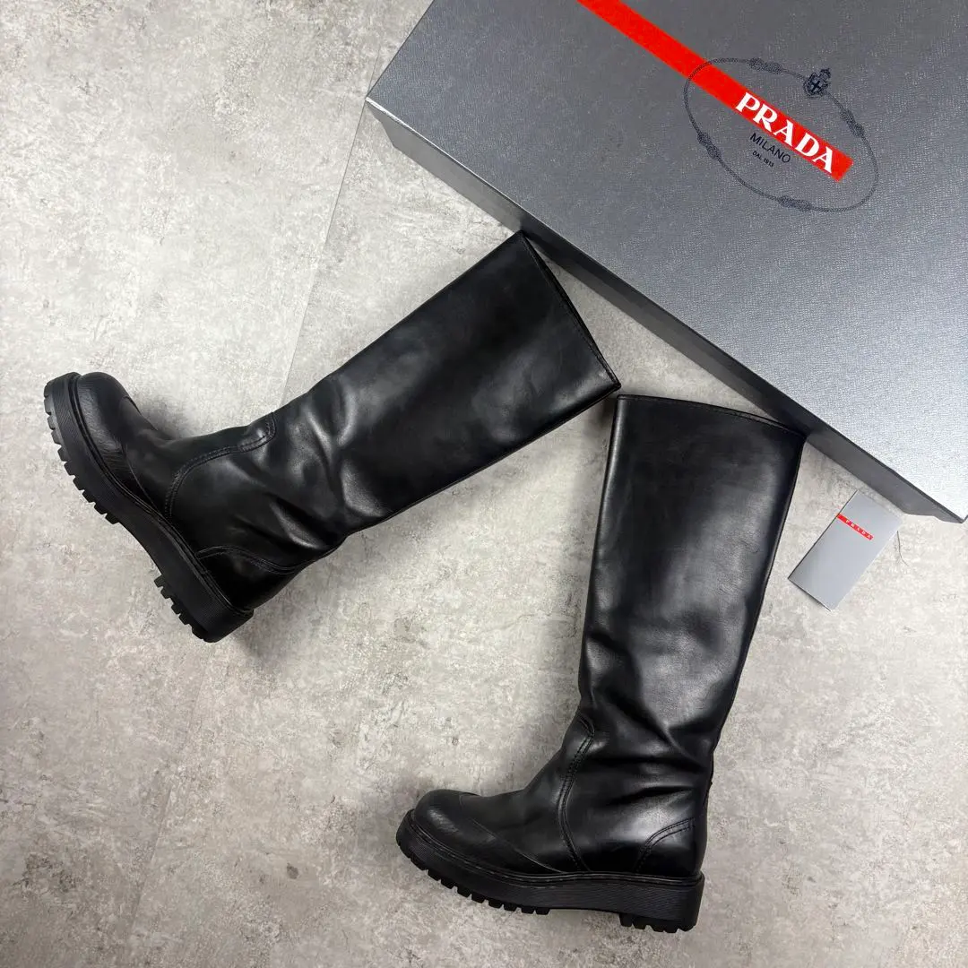 2026年最新】PRADA SPORT ロングブーツの人気アイテム - メルカリ
