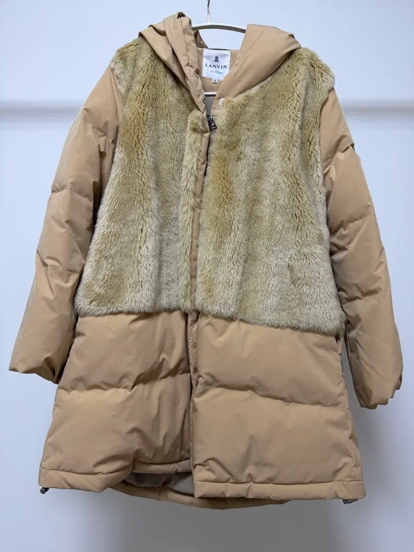 2026年最新】LANVIN en Bleu カラー：ベージュ系 ポンチョ・ケープ