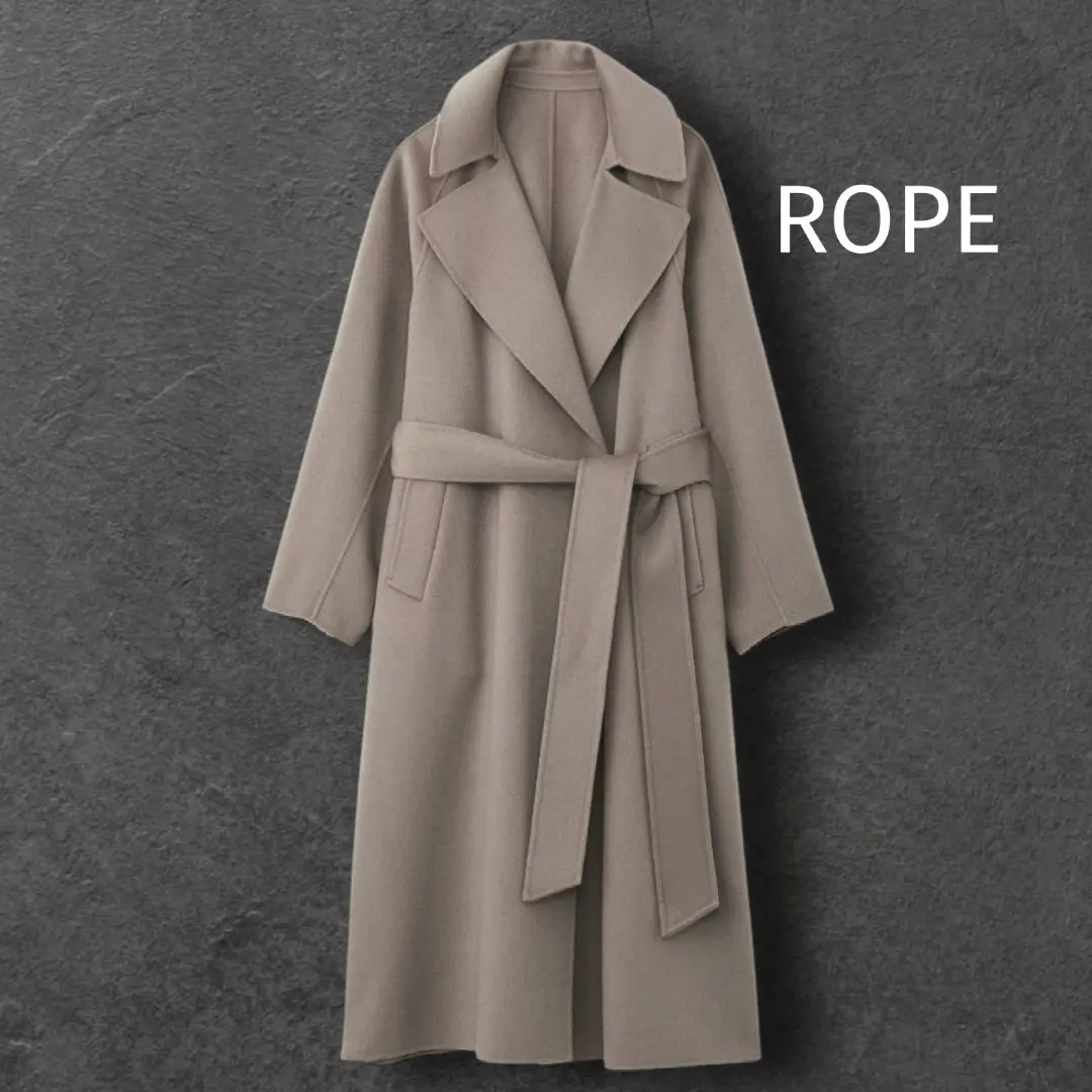 2026年最新】ropé ラムウールリバーロングコートの人気アイテム - メルカリ
