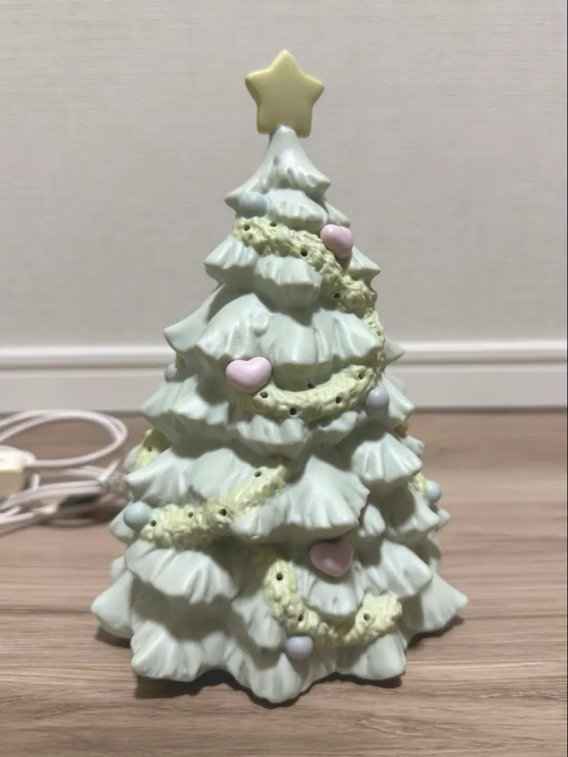 ハローキティ K/T ファイバーツリー 80 Dカット 光るクリスマスツリー