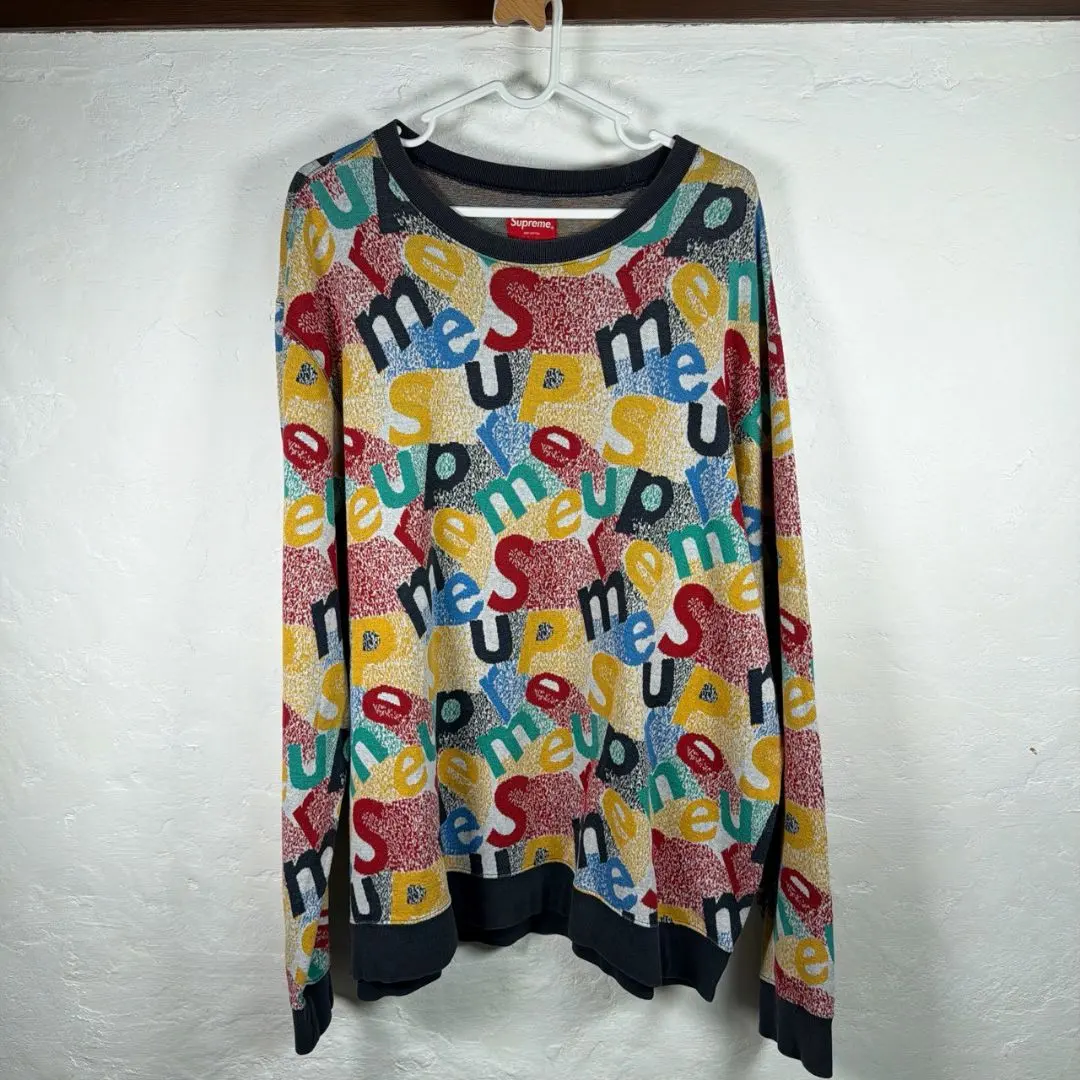 2026年最新】supreme scatter text crewneckの人気アイテム - メルカリ